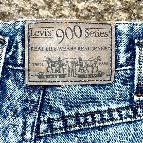 Vintage Stone Washed Levi’s 900 Series Mom Jeans-Levi’s 900 Series - Picture 1 of 16